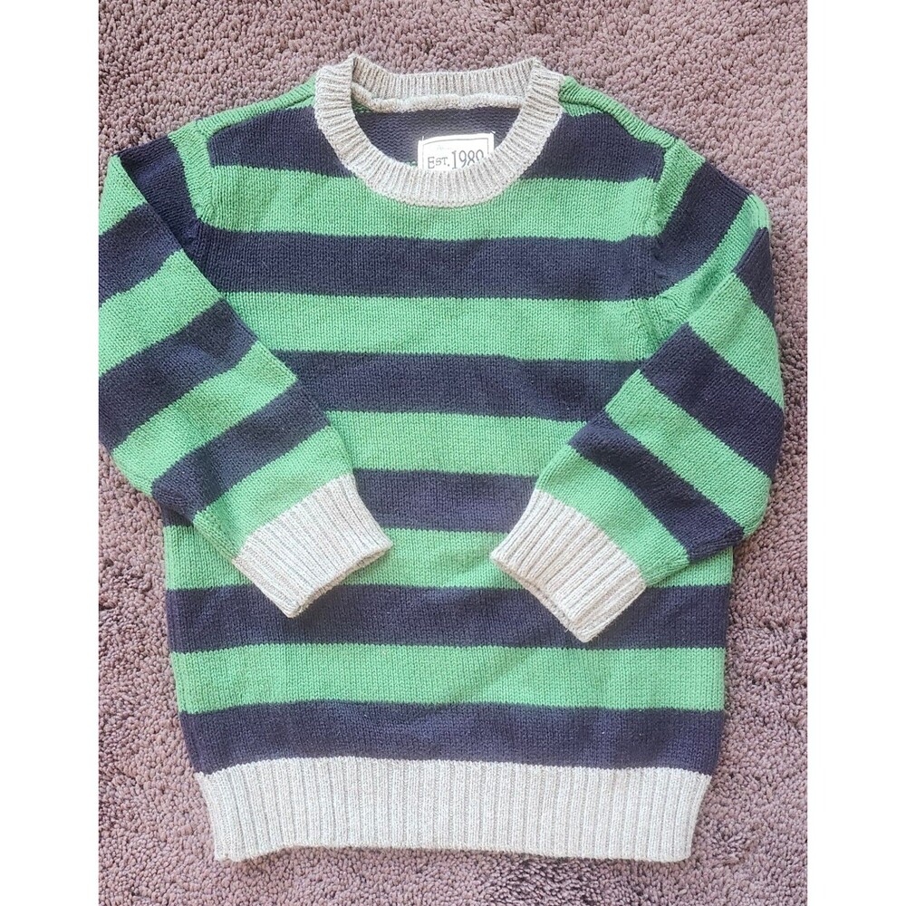 Children's Place Toddler Boys Pullover Striped Sweater. - 3T